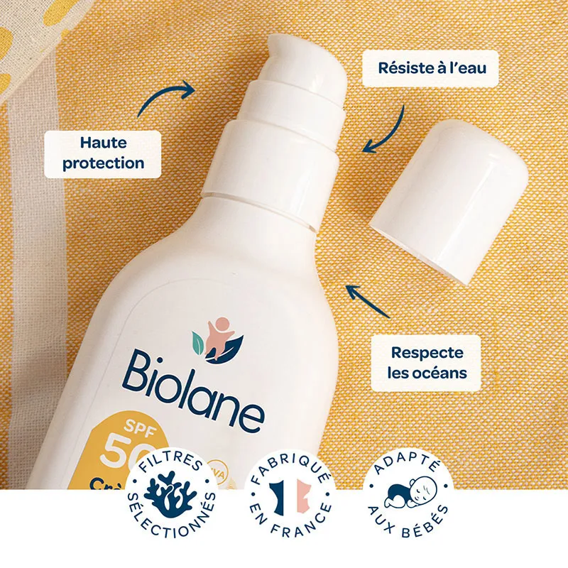 Kit Crème Solaire 200ml + Lait après solaire + Sac de plage et pochette maillot-4