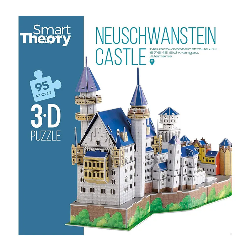 Puzzle 3D Château Neuschwanstein 95pcs - 36m+-1