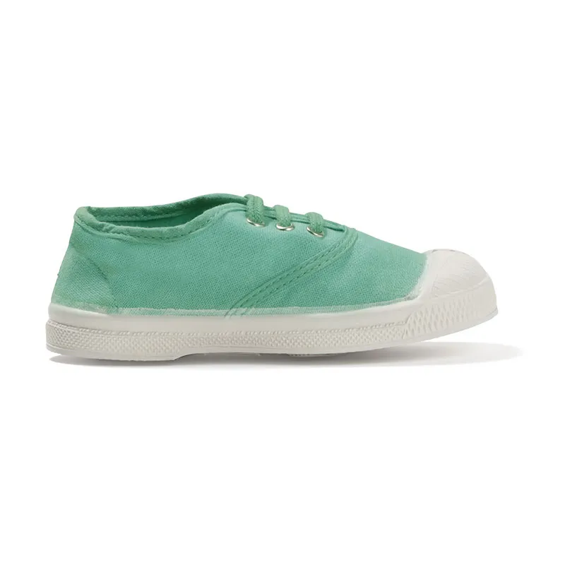 Tennis à lacets Enfant - Turquoise-2