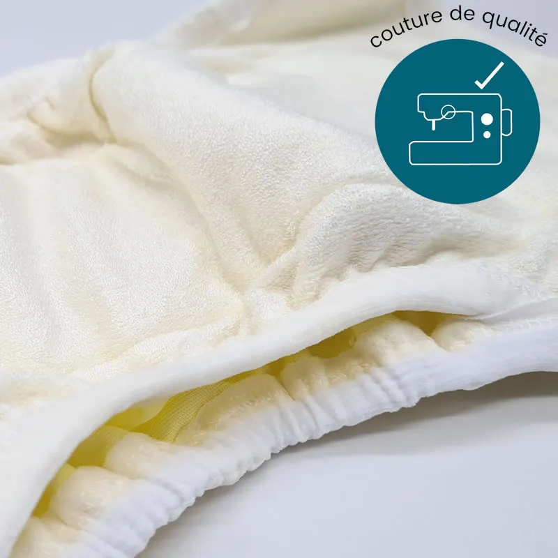 Couche lavable Tout-en-un Bambou BIO - 3-17kg-4