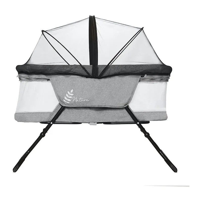 Mini Lit cododo de voyage Gris - 0m+-0