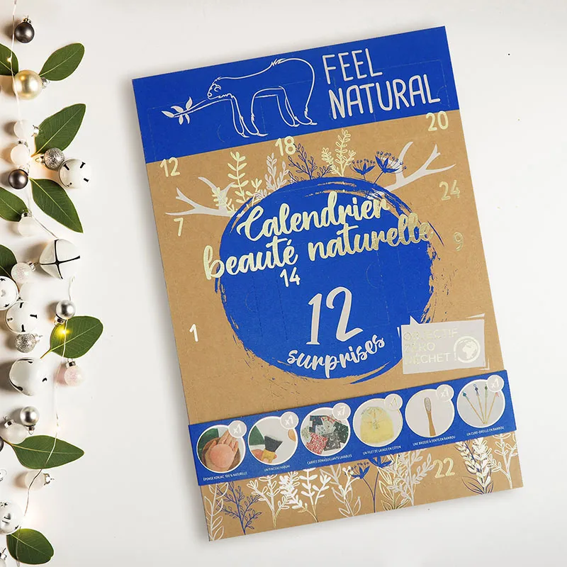 Calendrier de l'avent Zéro Déchet - 12 Surprises - FEEL NATURAL-1