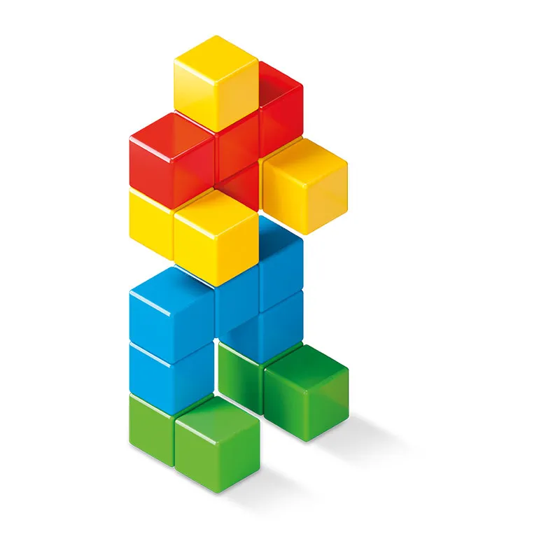 64 Cubes magnét. Green - 12m+-7