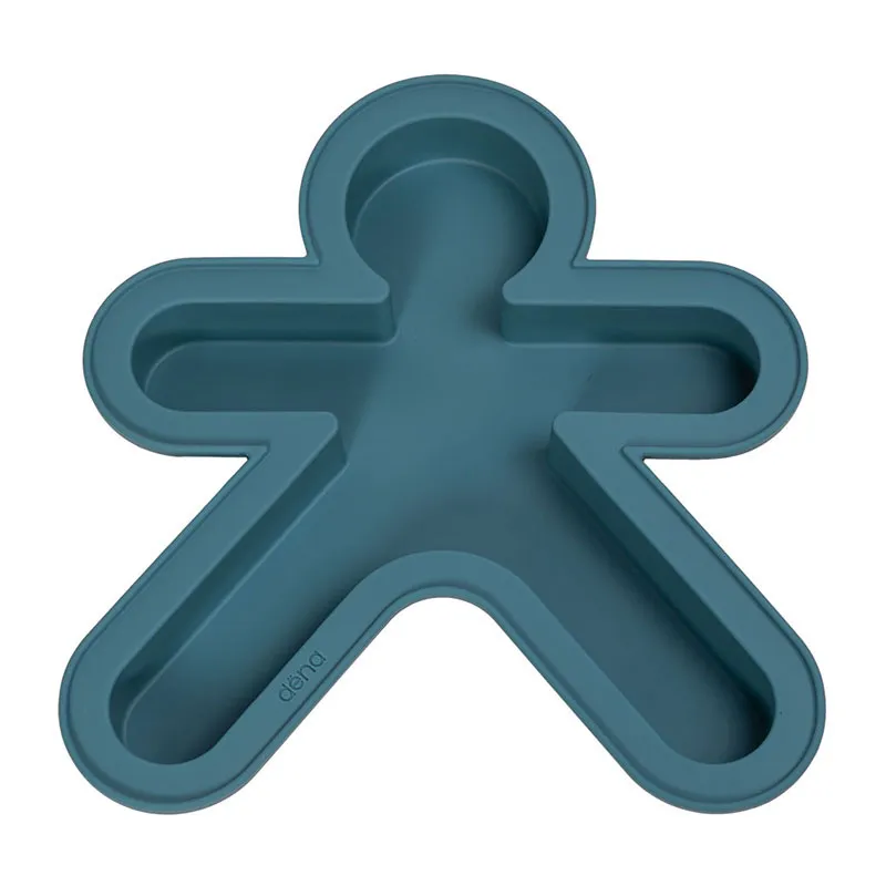 Moule à Pâtisserie Silicone Personnage Bleu - 25x29x3,5cm-0