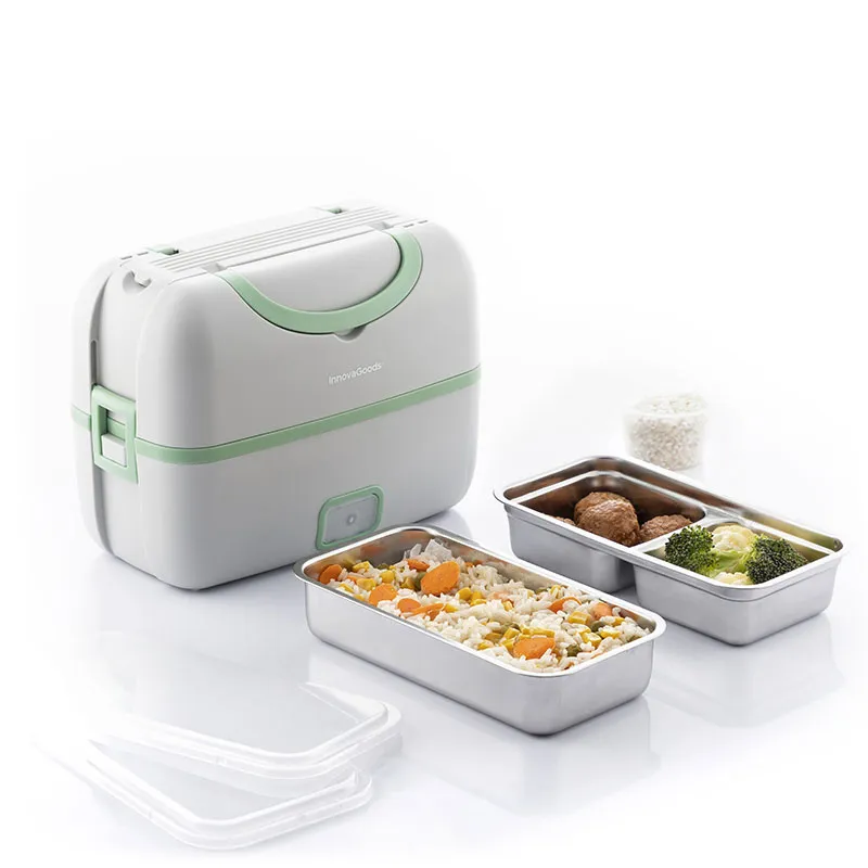 Lunch box élec. vapeur 3en1 + Recettes Beneam - 24x17,5x13cm-9