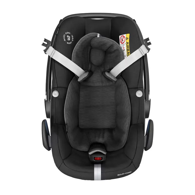 Duo Poussette Compacte Street + Cosi Pebble Pro + Base FamilyFix 3 + Adaptateurs Noir - 0m+ -12