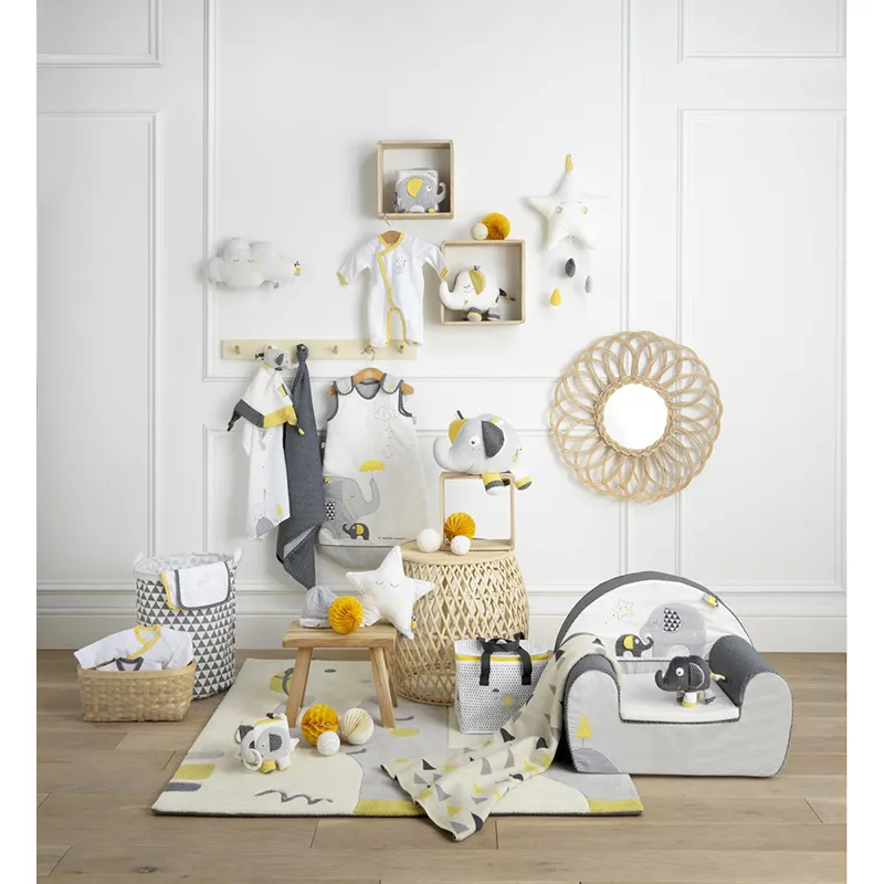 3 Langes Babyfan - 70x70cm-3