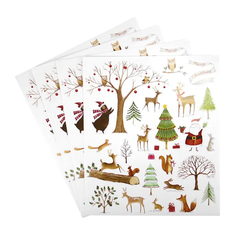 Gommettes Noël Enfants/Hiver - 338pcs-3