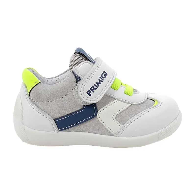 Baskets Superc.Primigi - Blanc/Gris-0