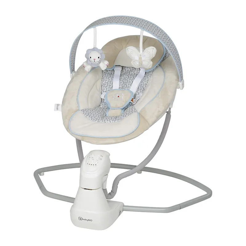 Transat balancelle Deluxe Cuddly Beige - 0m+-1
