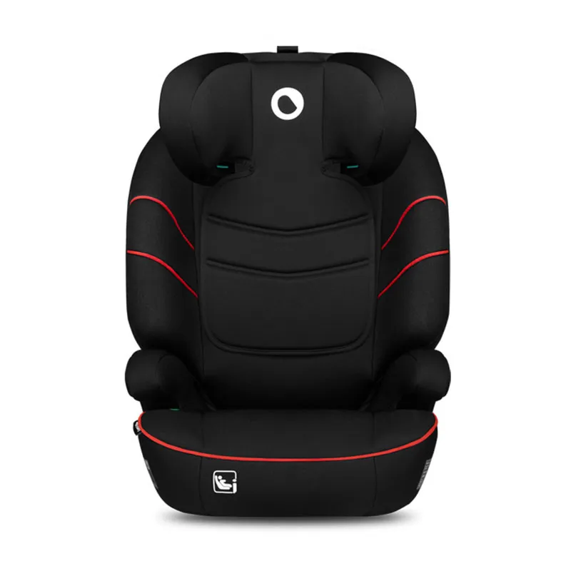 Siège-auto I-Size/Ceinturé Lars 100-150cm - Sport Black Red-3