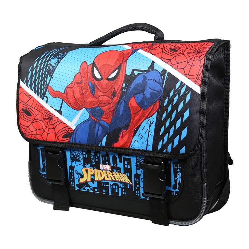 Cartable Spider-Man Bleu - 38x34cm-1