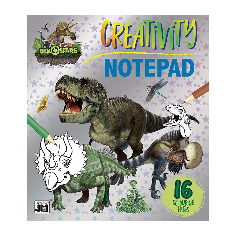 Bloc de coloriage Dinosaures - 36m+-0
