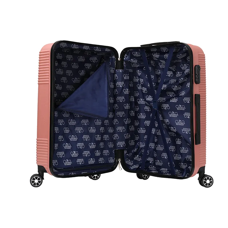 Valise Maysa 55x34x22cm - 43L - Rosegold-8