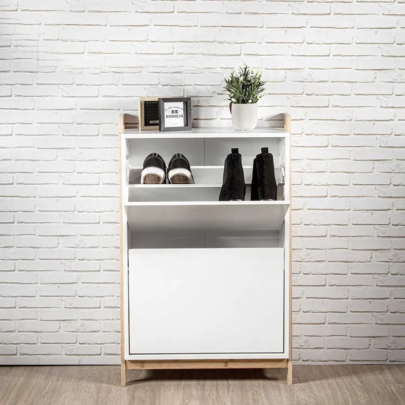Meuble à chaussures Copenhague - 62,8x24x98cm-0
