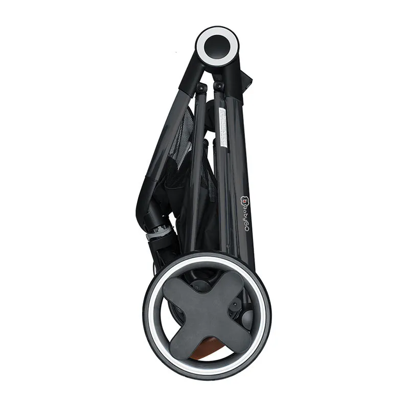 Trio Poussette transformable + Coque Gr.0+ Halime Anthracite/Noir - 0m+-5