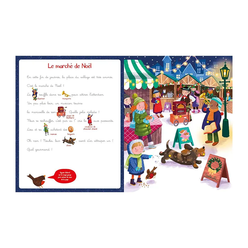 Livre + audio Histoires de Noël - 24m+-2