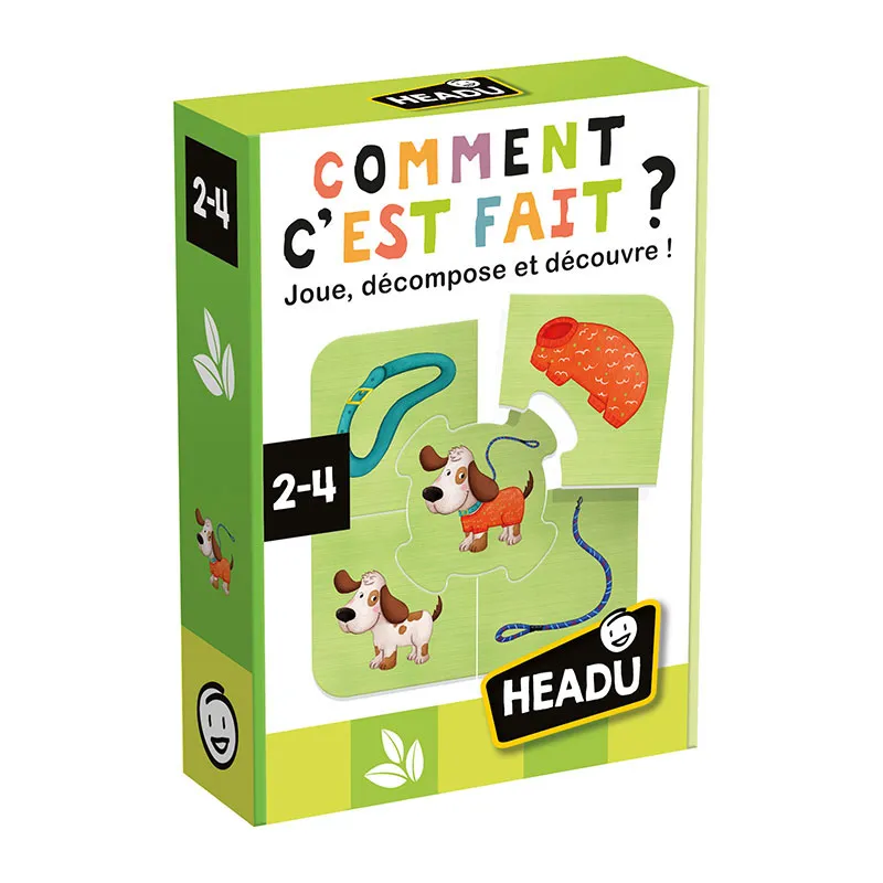 Jeu d'associations Comment c'est Fait 24pcs - 24m+-0