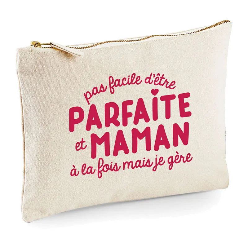 Trousse Pas facile d'être parfaite/maman BIO - Naturel-0