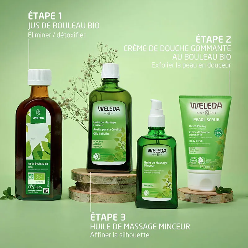 Huile de Massage Minceur au Bouleau - 200ml-3