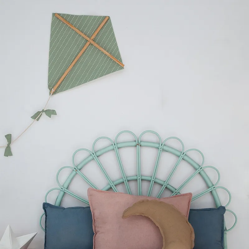 Décoration murale Cerf Volant Vert - 57x45cm-0