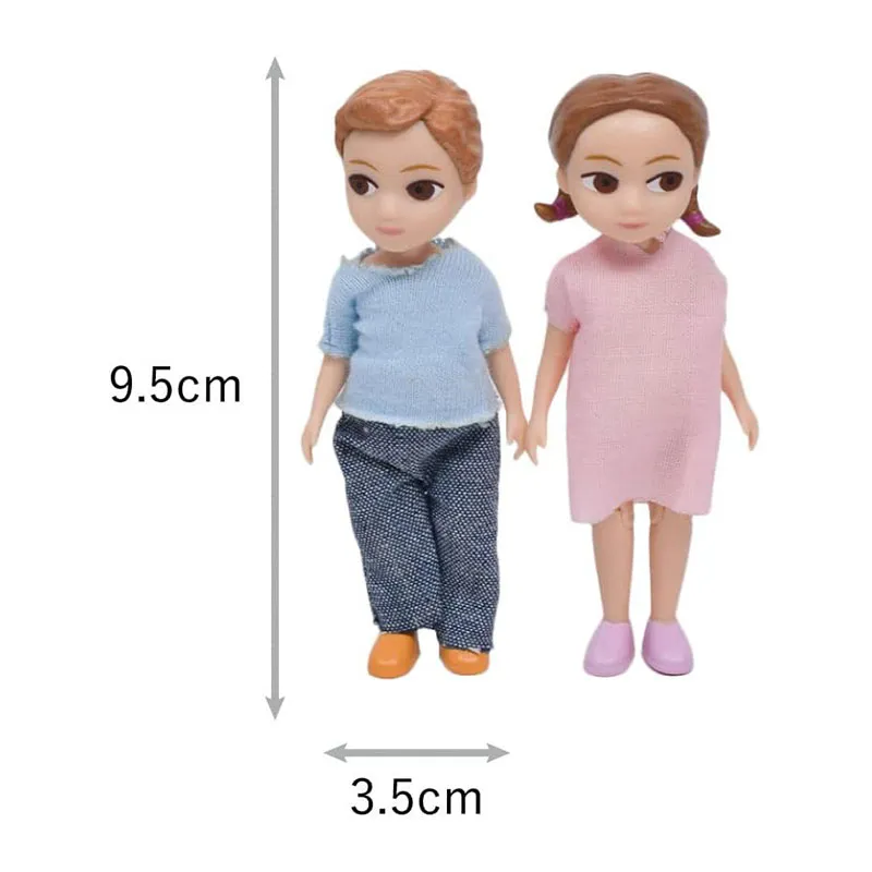 Poupées la famille de Thomas & Marion - 4+-3