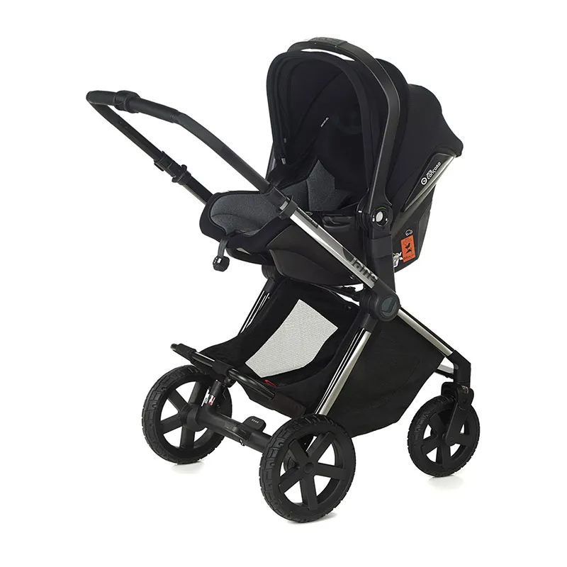 Trio Poussette Crosslight Pro + Nacelle Micro Pro 2 + Cosy Koos Cold Black - 0m+-4
