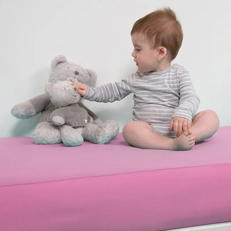 Protège-matelas B-Sensible Rose - Bébé-2