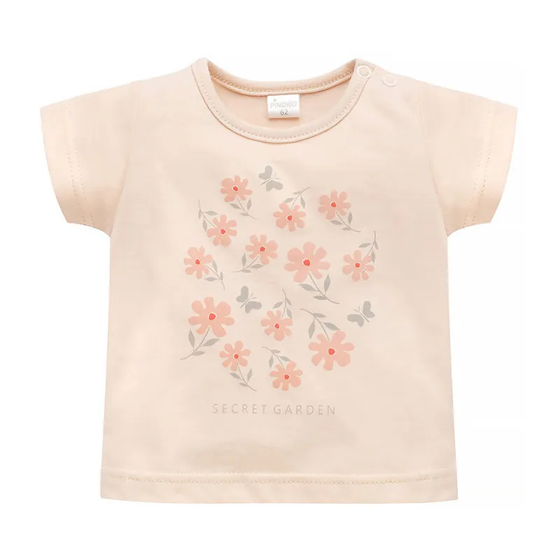 T-shirt MC Summer garden - Beige-0
