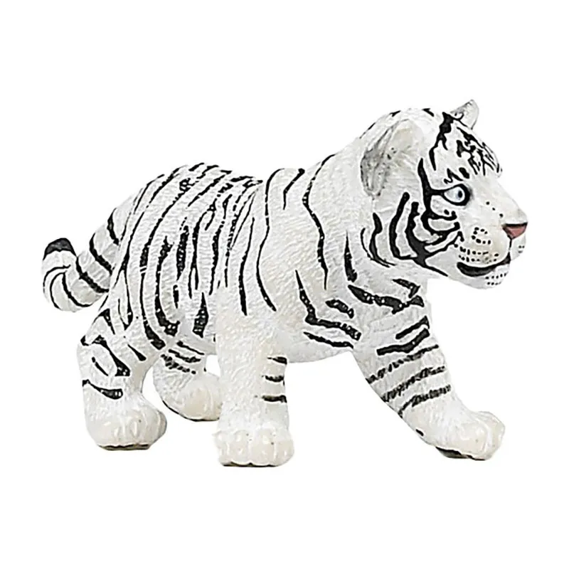 Bébé tigre blanc - 6,6x3,3cm-0