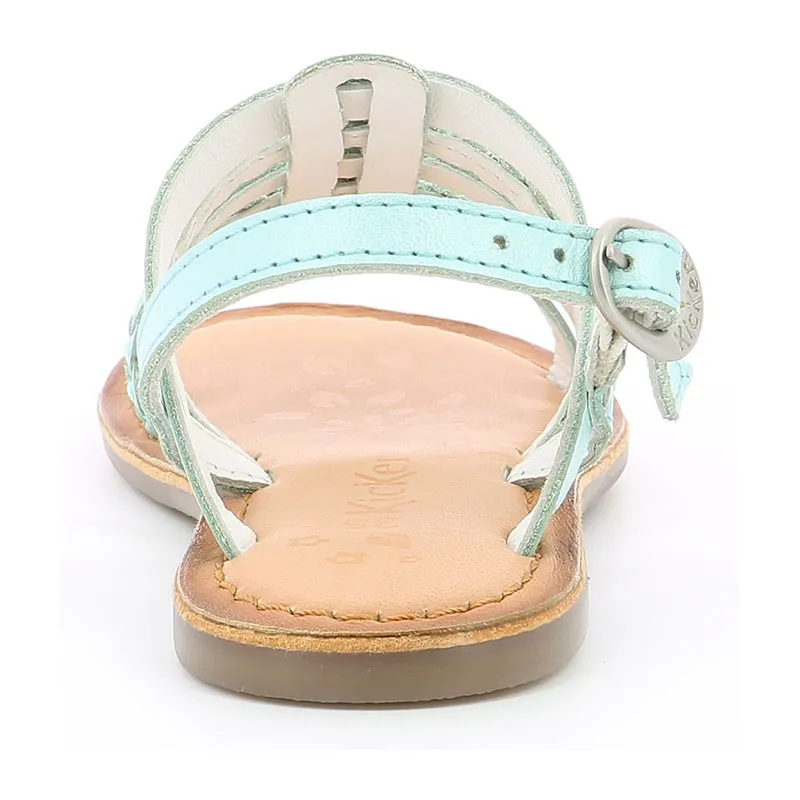 Sandales Distrez - Turquoise-2
