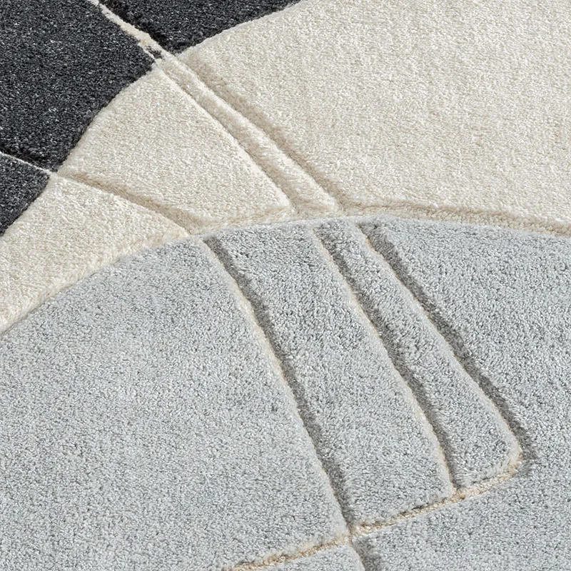 Tapis Bonito Formes Gris - Plusieurs dim. dispos-5