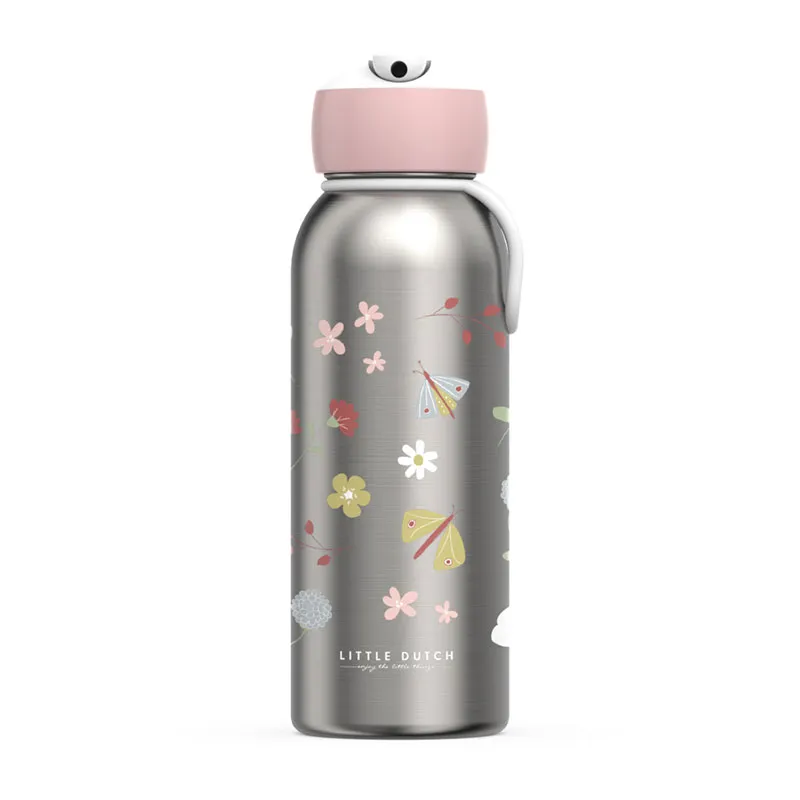 Gourde isotherme flip-up campus Flowers & Butterflies - 350ml-1