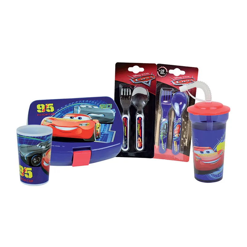 Ensemble repas Cars - 5pcs-0