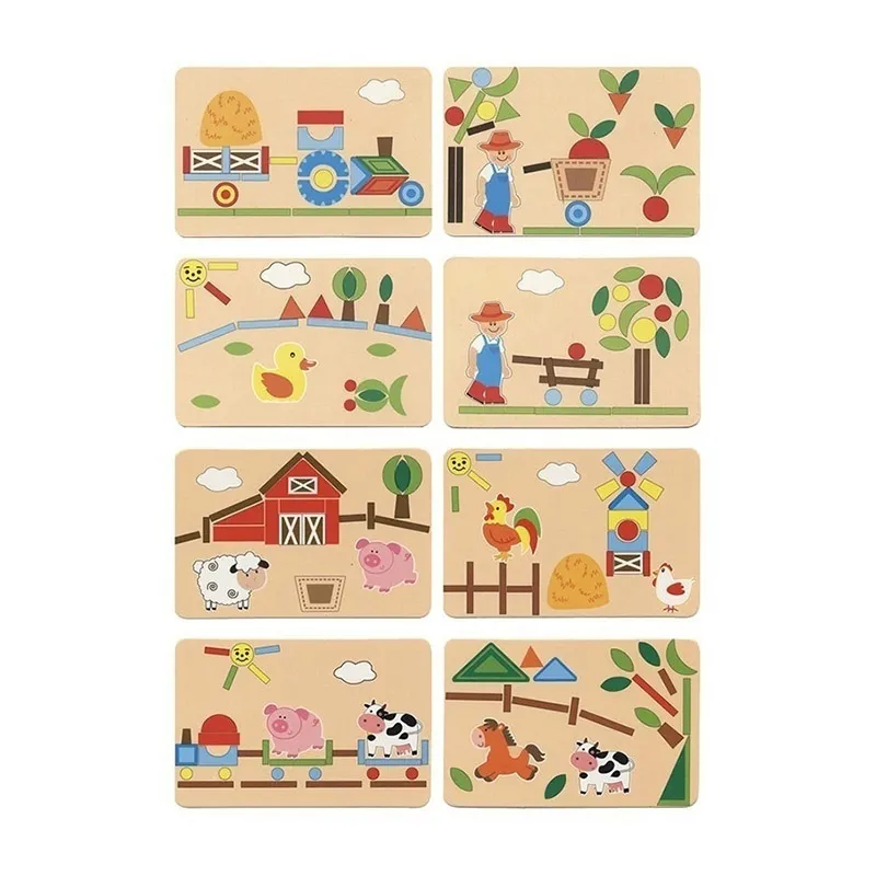 Les p'tits clous Ferme 174pcs - 36m+-1