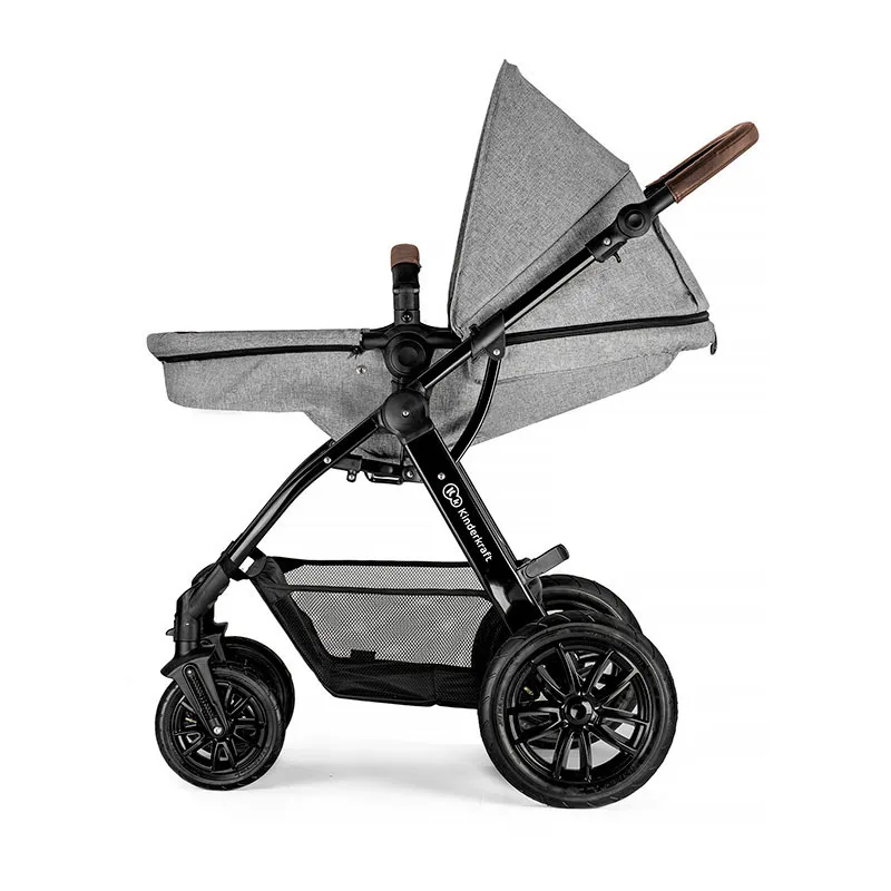 Trio Poussette Moov + accessoires Gris Chiné - 0m+-4