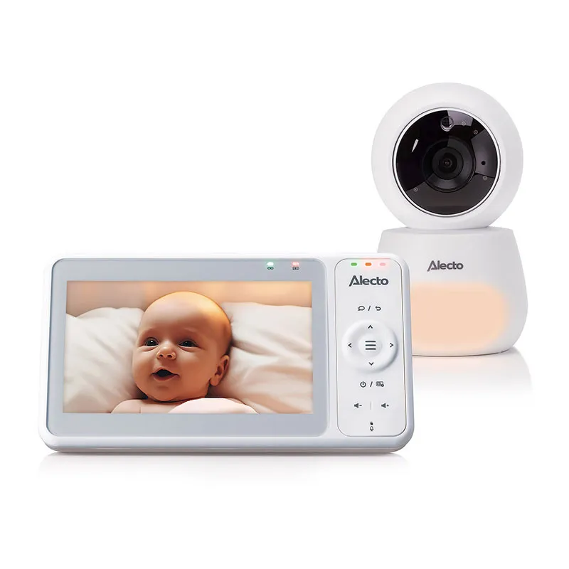 Babyphone Caméra 5" Veilleuse DVM2050 - Blanc-0