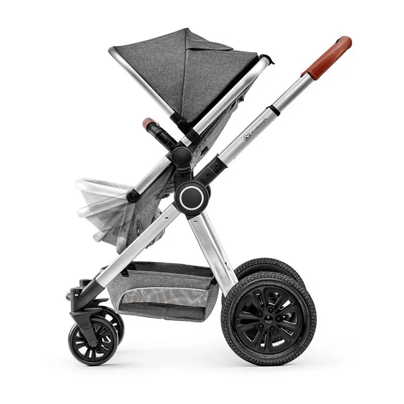 Poussette transformable 3en1 Veo + Cosy Gr.0 Gris - 0m+-5