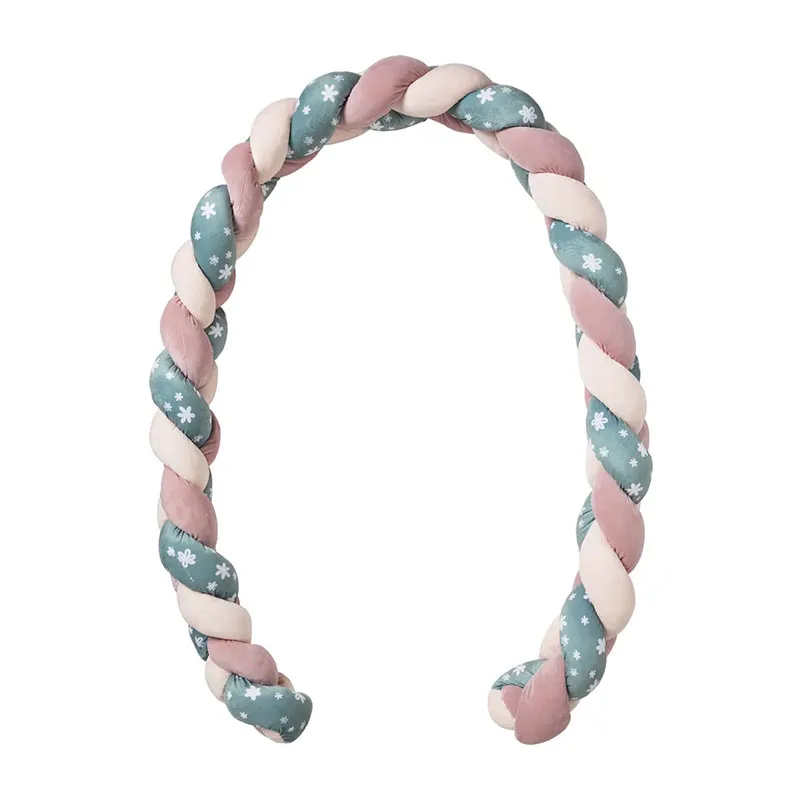 Tresse de décoration Rose/Vert - 250cm-1