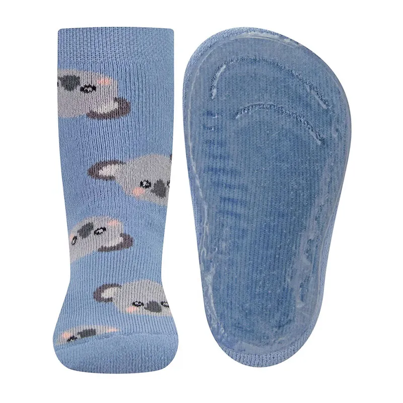 Chaussettes antidér. Koala - Bleu-0