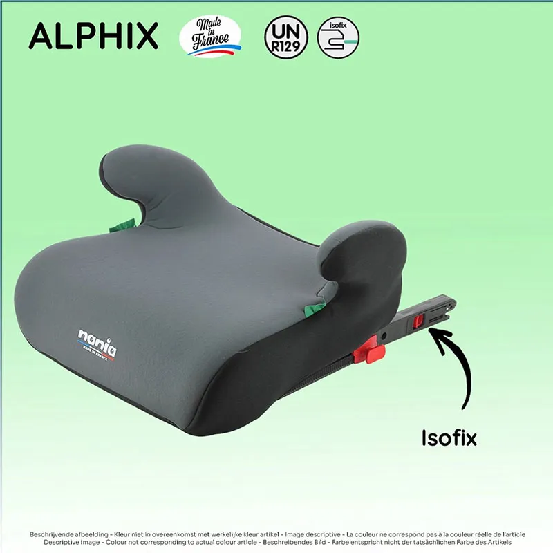 Réhausseur I-Size/Isofix 125-150cm Alphix - Coccinelle-6