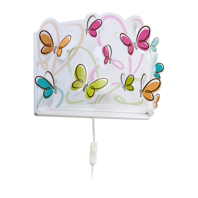Applique murale Papillon Coloré - 20x15x24cm-1