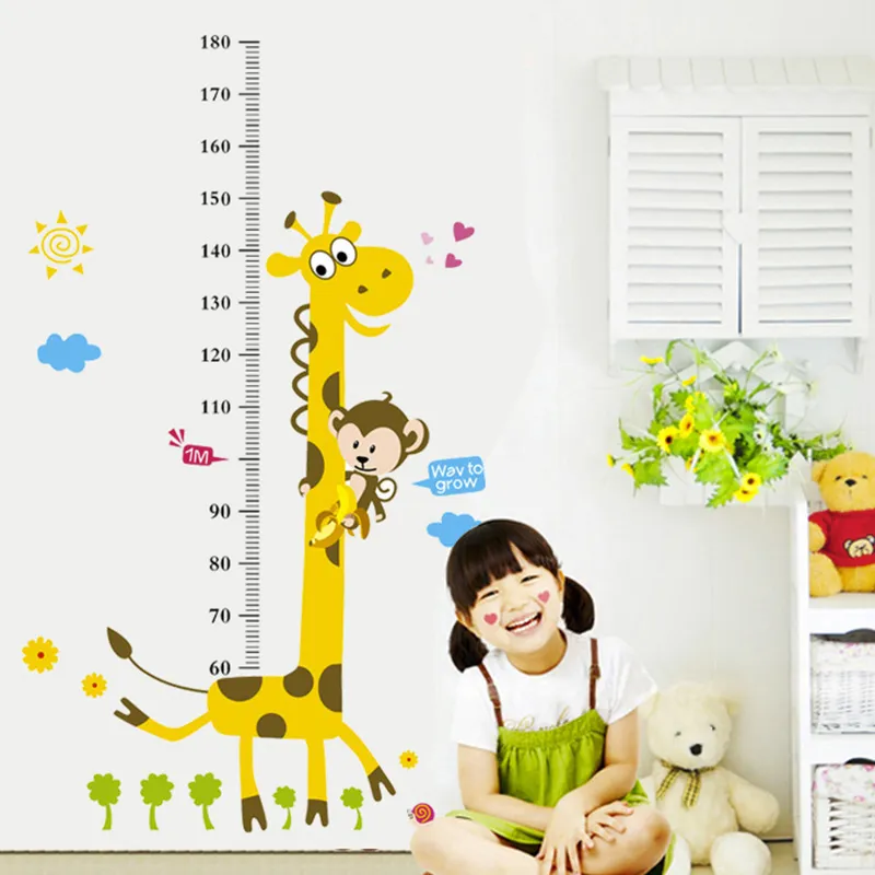Stickers Toise - Singe & Girafe-3
