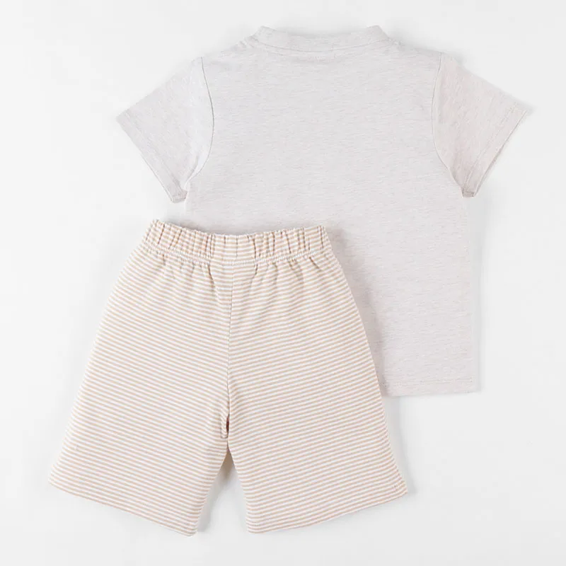 Pyjama MC 2pcs. Raton Laveur - Beige-2