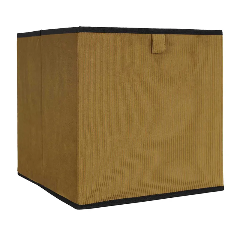 Cube de rangement pliable Giulia Aléat. - 30x30cm-1