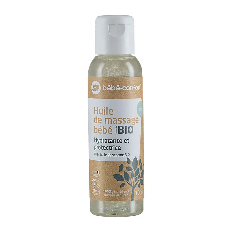 Huile de massage pour Bébé BIO - 100ml-0