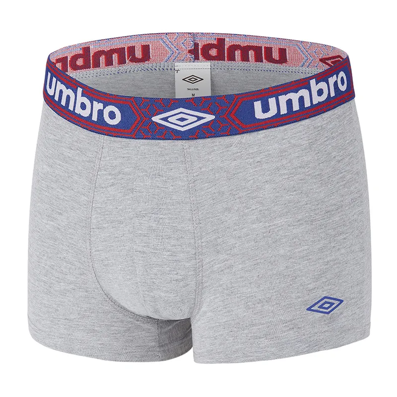 4 Boxers Homme Umbro - Noir/Bleu/Gris/Blanc-4