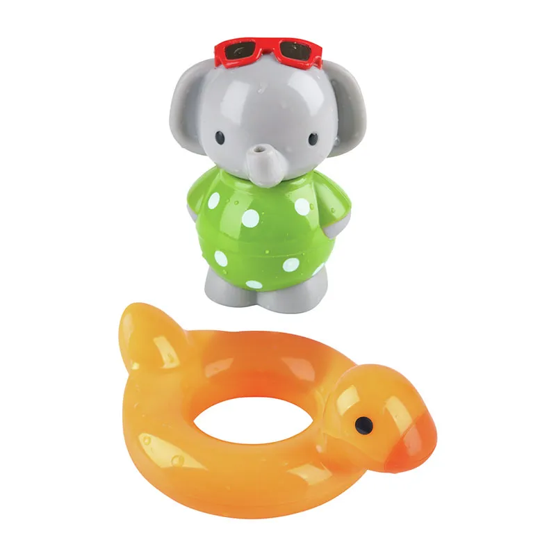 Jouet de bain Eléphant et sa bouée - 18m+-0