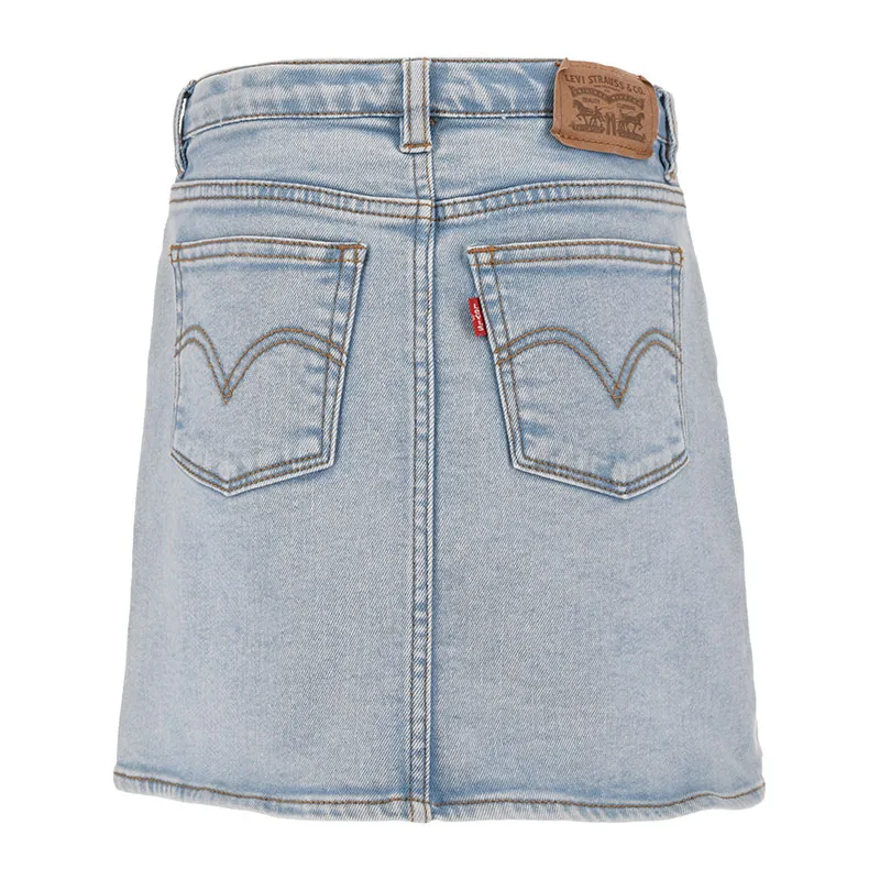 Jupe taille haute Denim Skirt Junior - Down and out-2