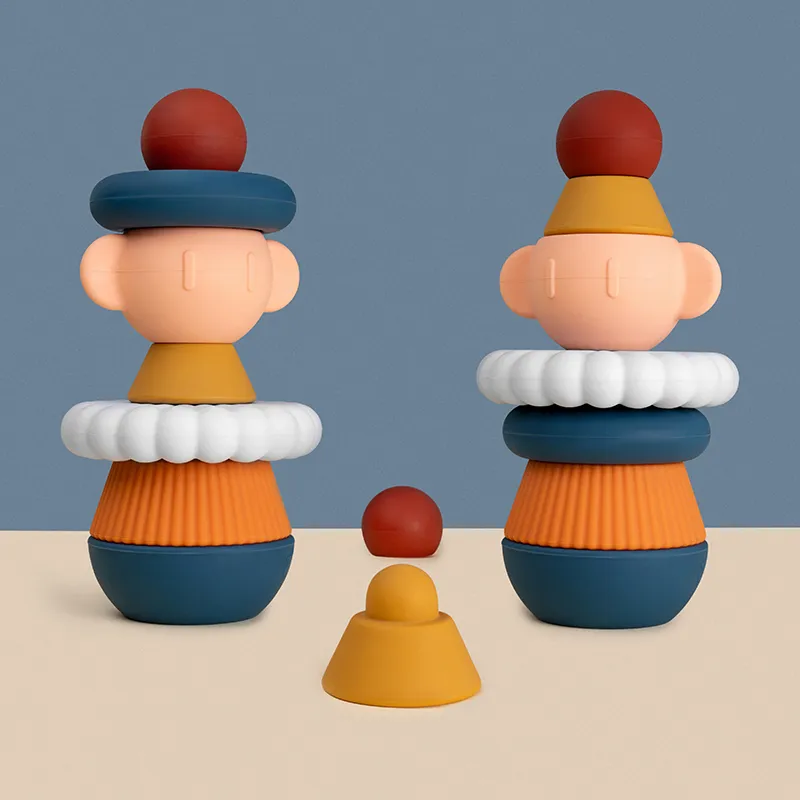 Jouet à empiler Bonhomme Léon - 6m+-4